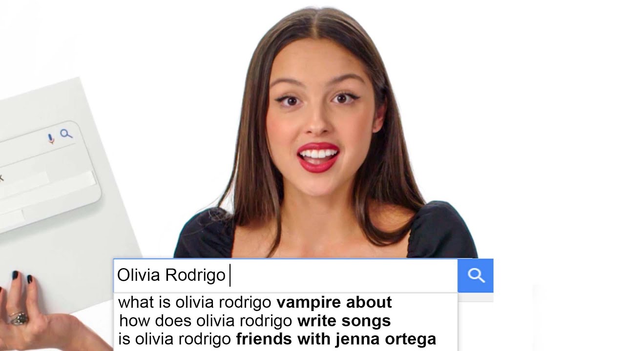 Olivia Rodrigo WIRED Autocomplete Interview