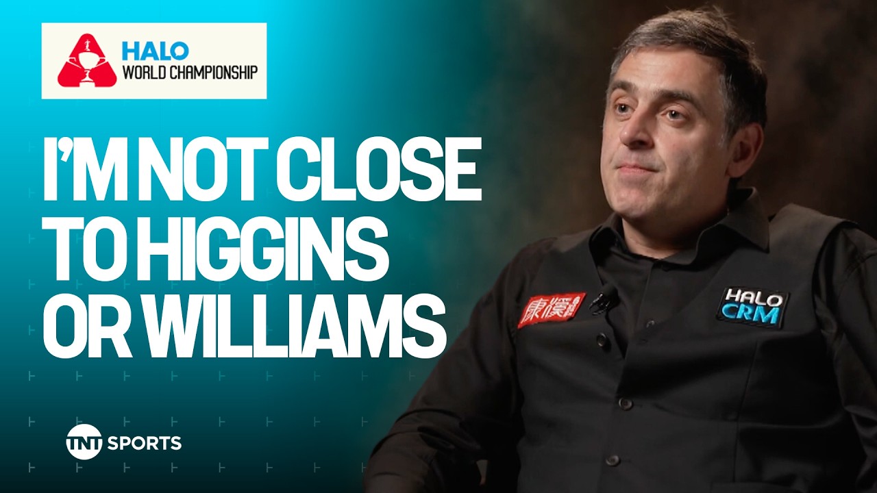 Ronnie O'Sullivan snooker interview 2024