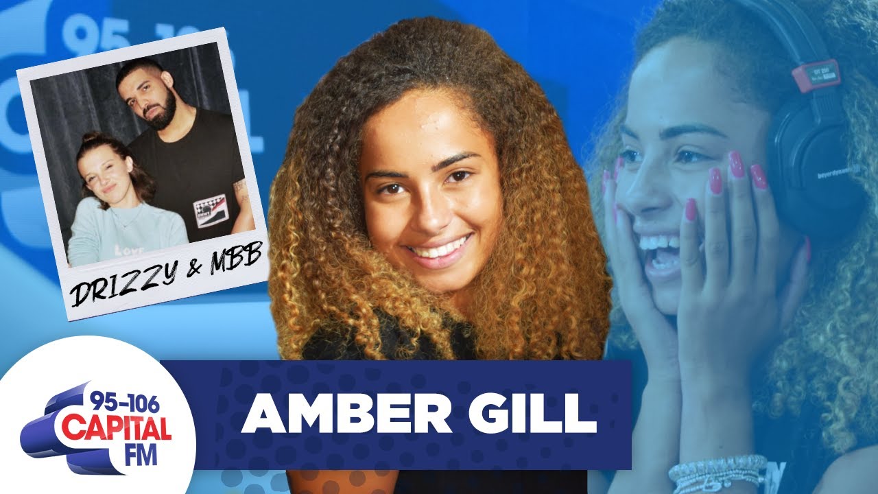 Amber Gill at Capital FM interview