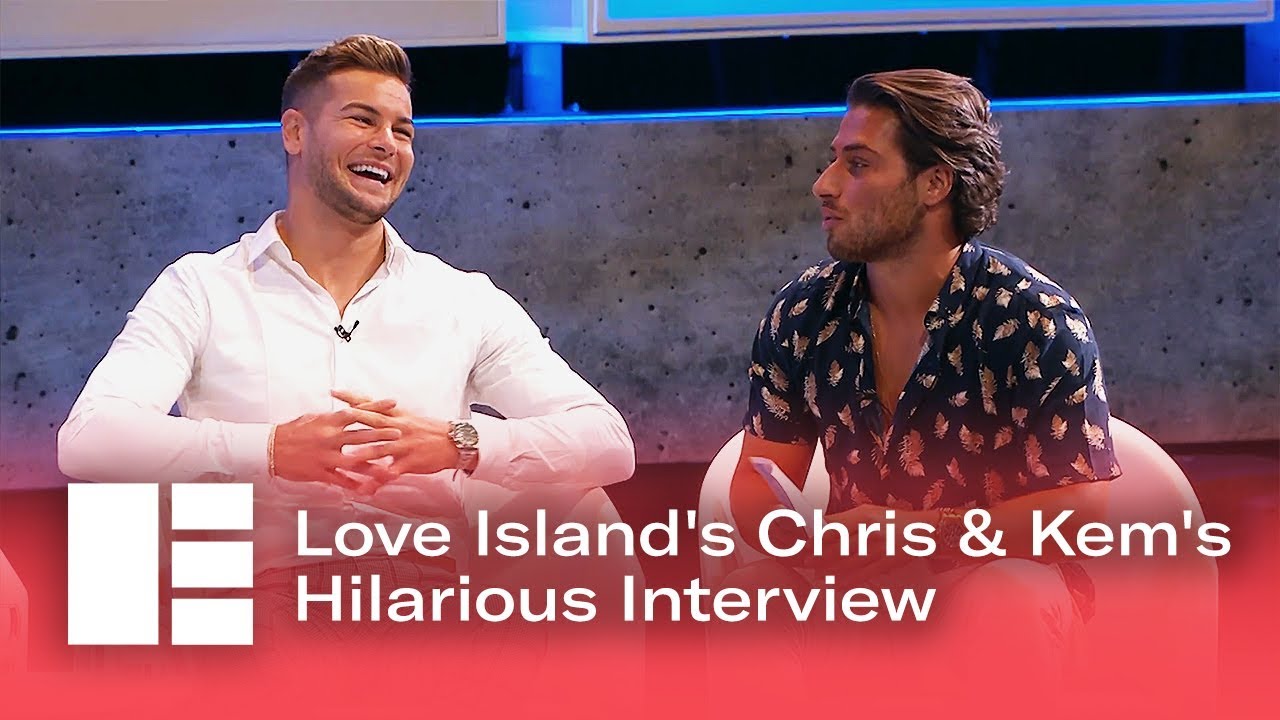 Chris Hughes and Kem Cetinay at Edinburgh TV Festival
