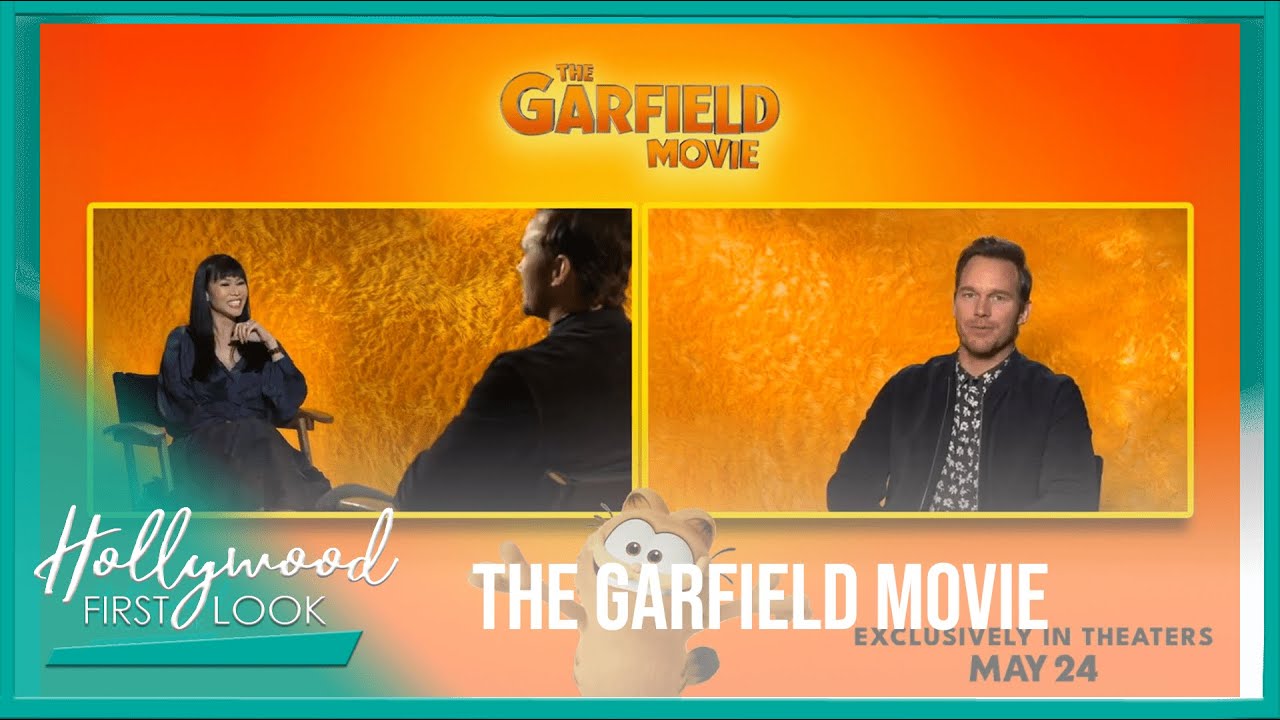 Chris Pratt Garfield Movie interview 2024