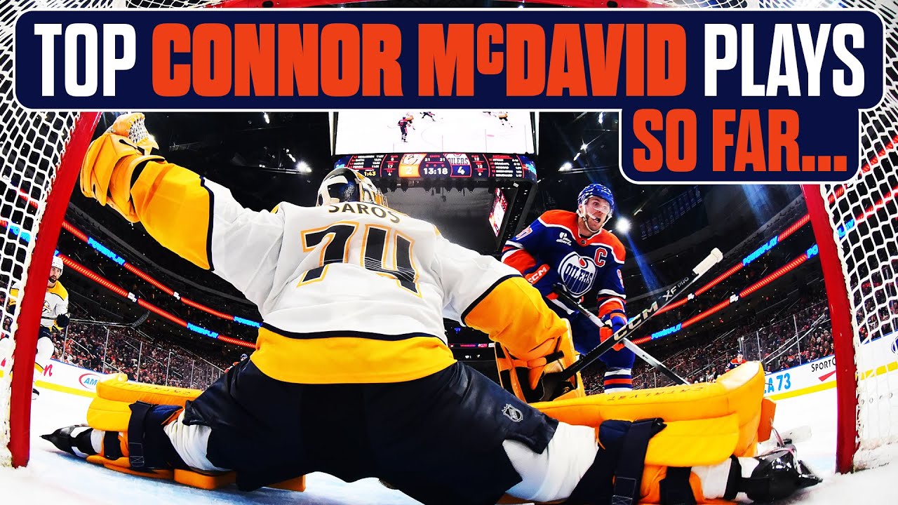 Connor McDavid NHL superstar on the ice