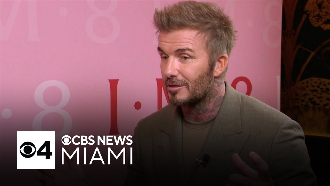 David Beckham interview on Messi Inter Miami and health