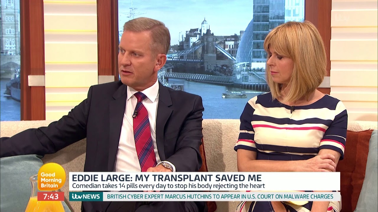 Eddie Large heart transplant Good Morning Britain