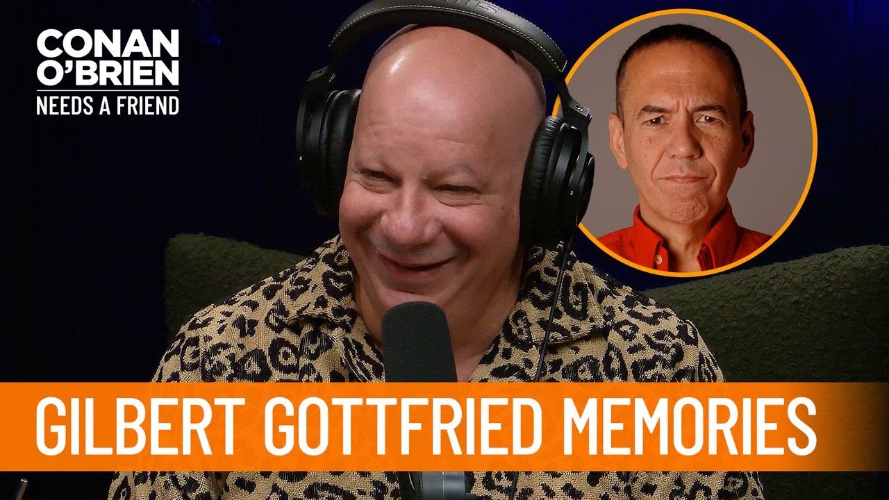 Jeff Ross paying tribute to Gilbert Gottfried on Conan O'Brien Needs a Friend podcast