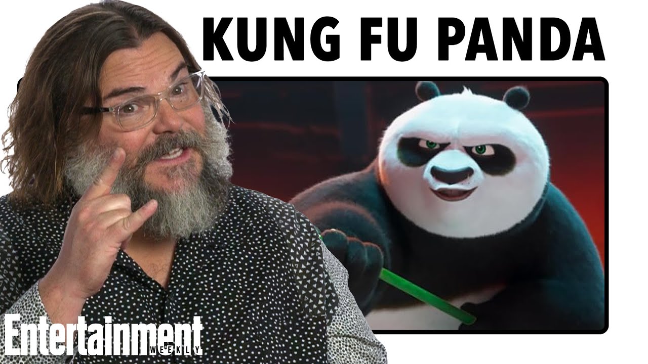 Jack Black discussing Kung Fu Panda movies