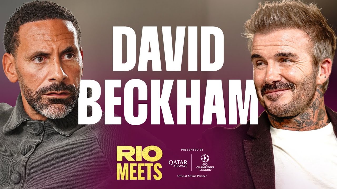 David Beckham interview Messi football career