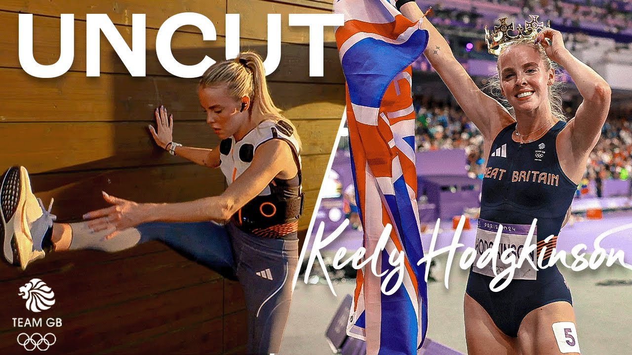 Keely Hodgkinson behind the scenes Team GB Paris 2024 Olympics