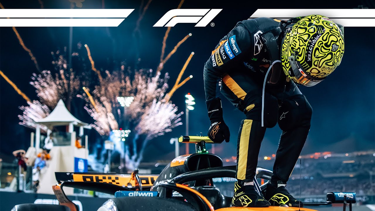 Lando Norris at Abu Dhabi Grand Prix 2025