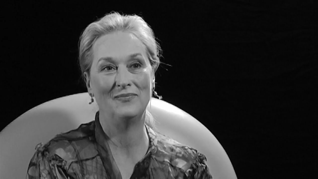 Meryl Streep discussing her acting technique and approach