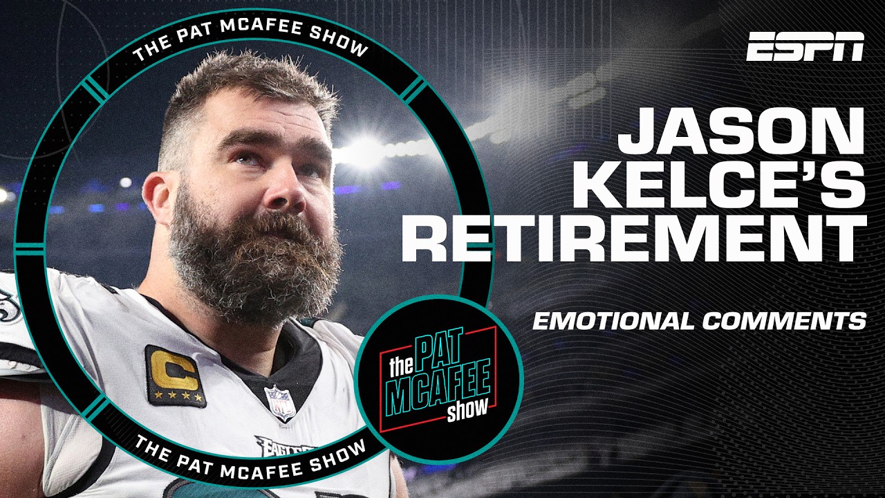 Jason Kelce retirement announcement emotional