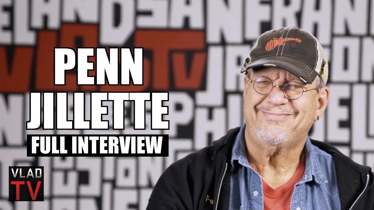 Penn Jillette life story full interview VladTV