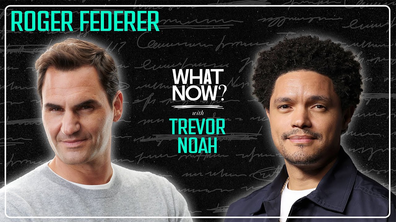 Roger Federer interview with Trevor Noah discussing life after retirement and career reflections