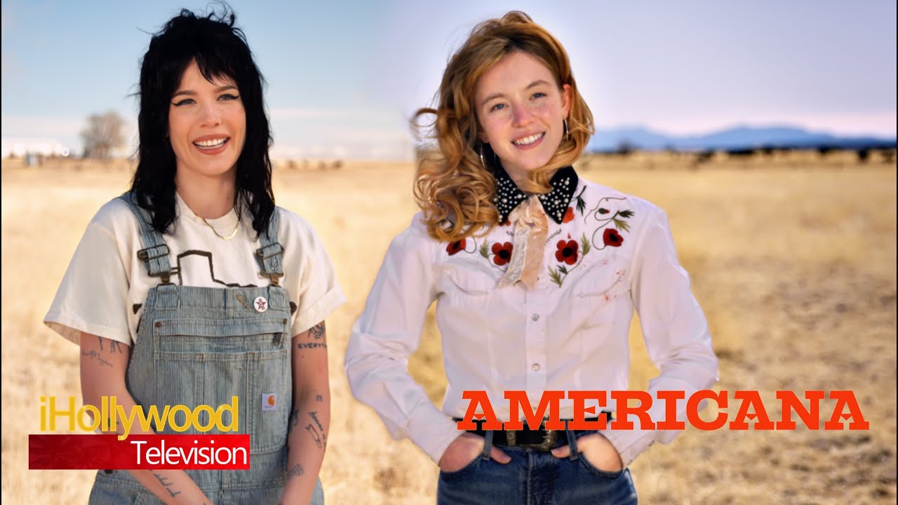 Sydney Sweeney Americana film interview with Halsey