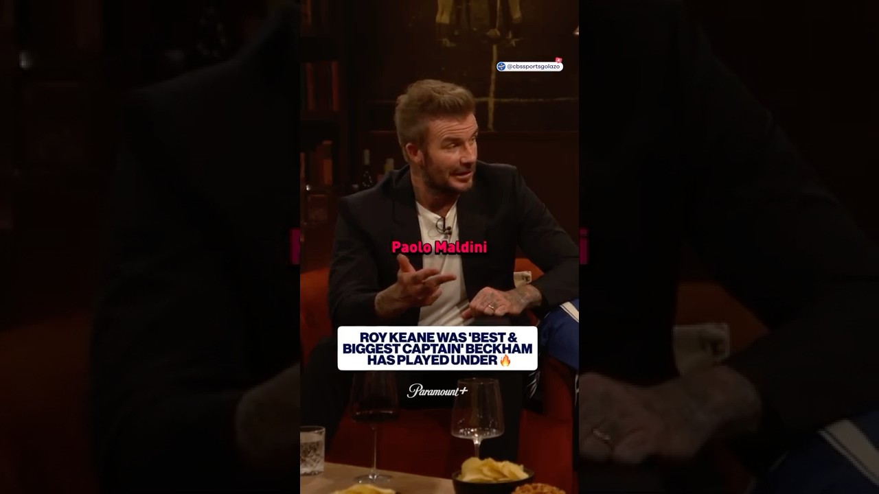 David Beckham Roy Keane Manchester United football career discussion