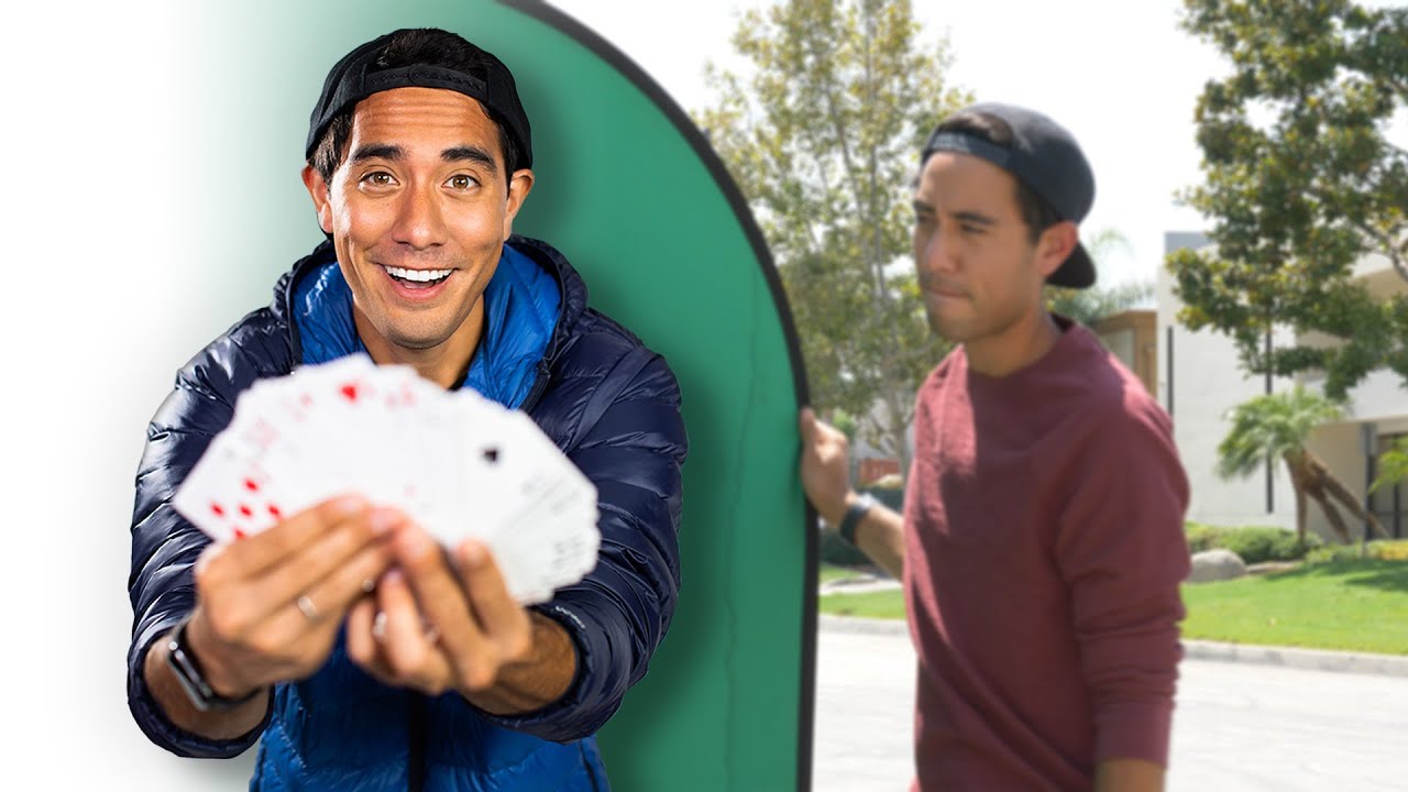 Zach King explains how he pulls off video illusions