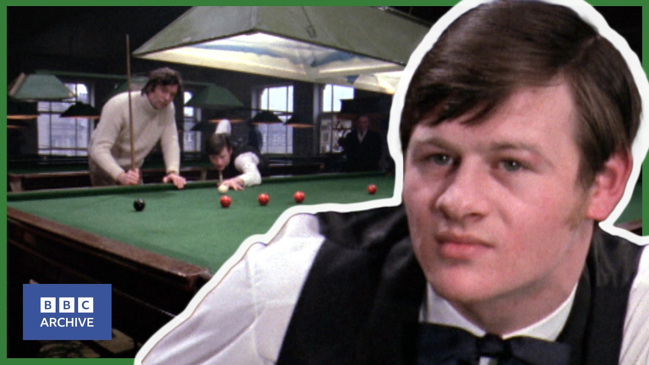 Alex Higgins BBC archive 1972 young snooker player