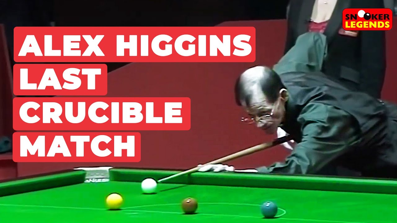 Alex Higgins last ever Crucible match 2010