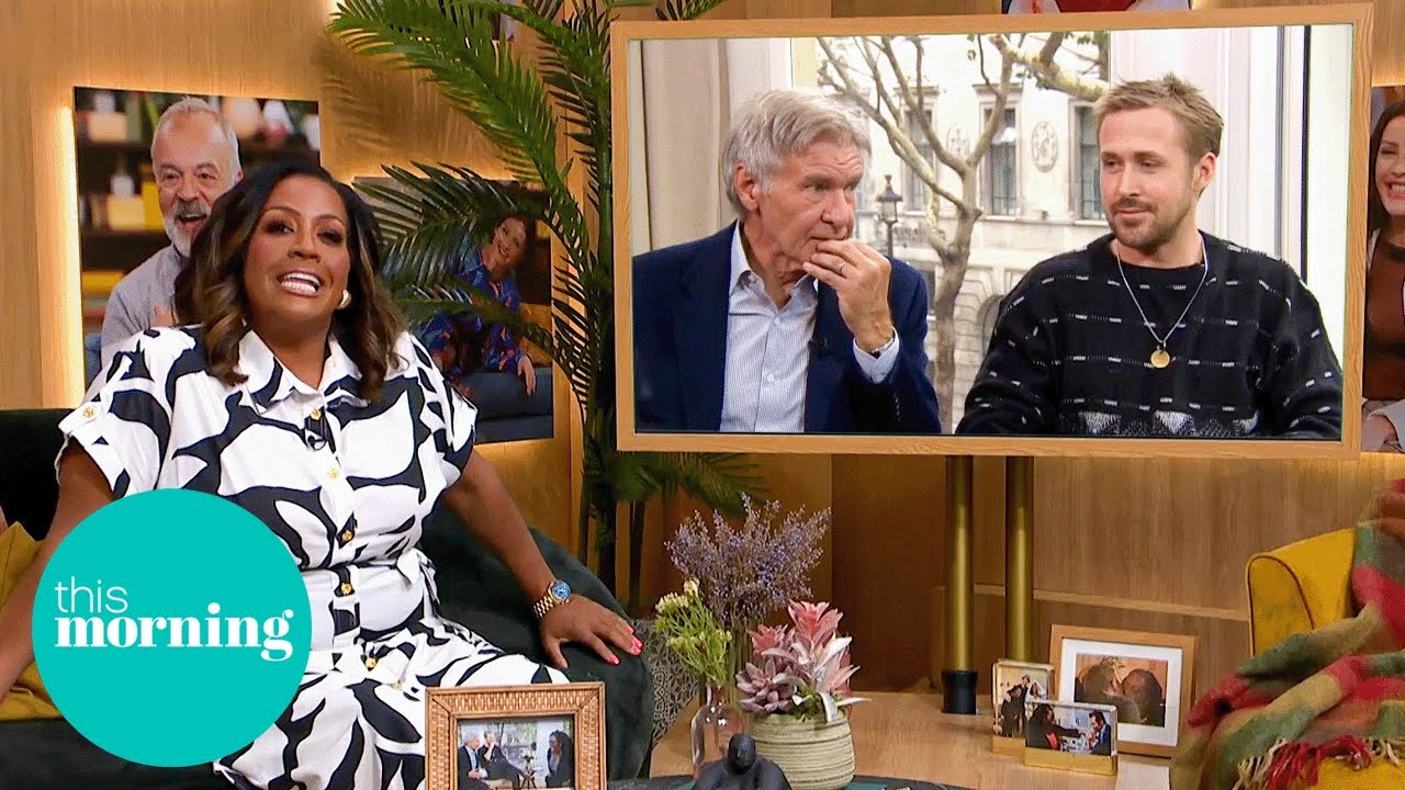 Alison Hammond reacts to her interview with Harrison Ford and Ryan Gosling