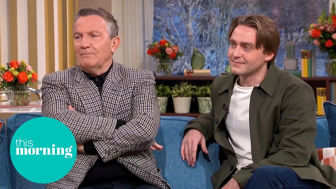 Bradley Walsh and son Barney Walsh on their TV road trip adventure