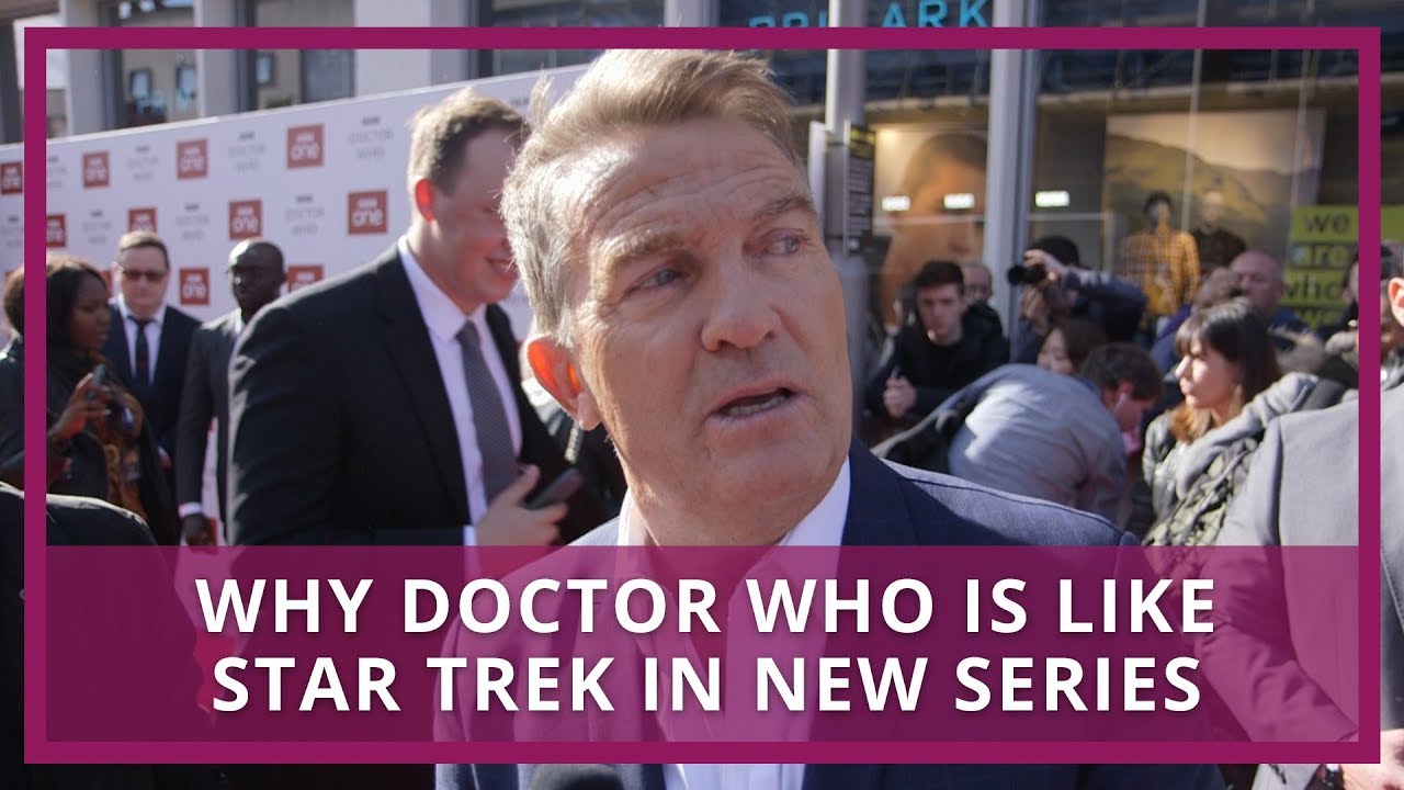 Bradley Walsh discussing his role as Graham O'Brien in Doctor Who