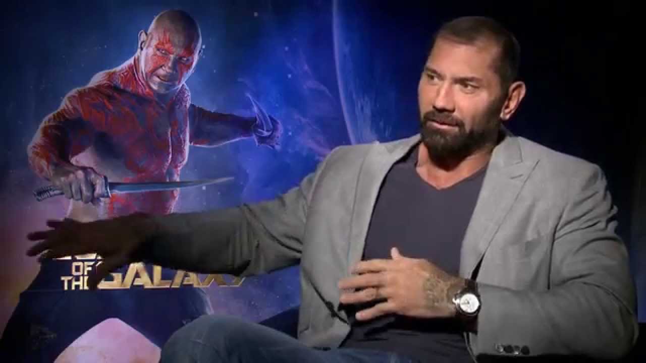 Dave Bautista Marvel Guardians of the Galaxy interview