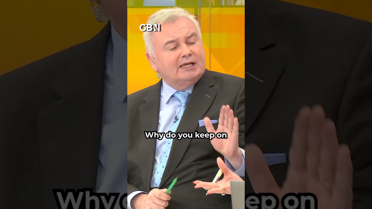 Eamonn Holmes reacting to news about Phillip Schofield TV return