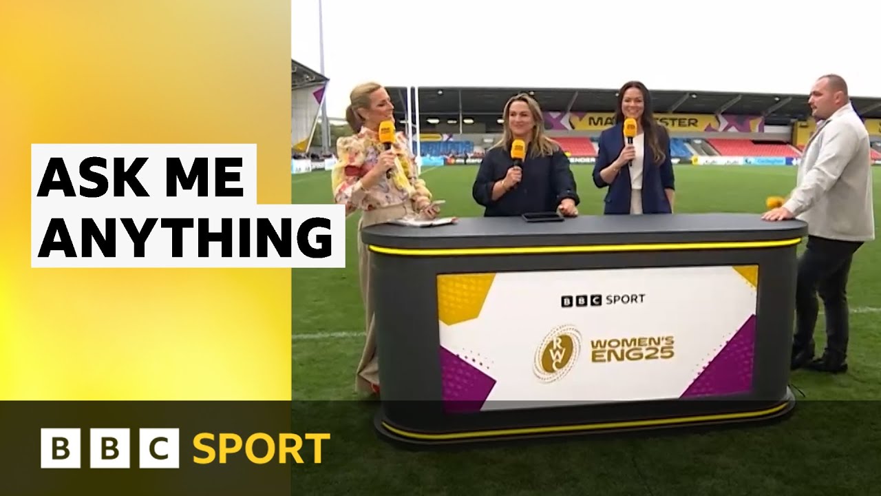 Gabby Logan Women's Rugby World Cup BBC presentation