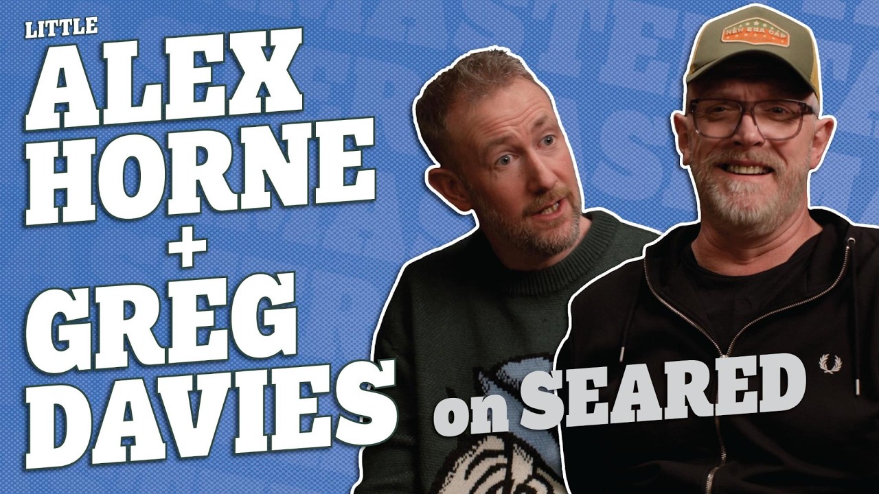 Greg Davies and Alex Horne discussing career pivots and creative purpose for Taskmaster Series 21