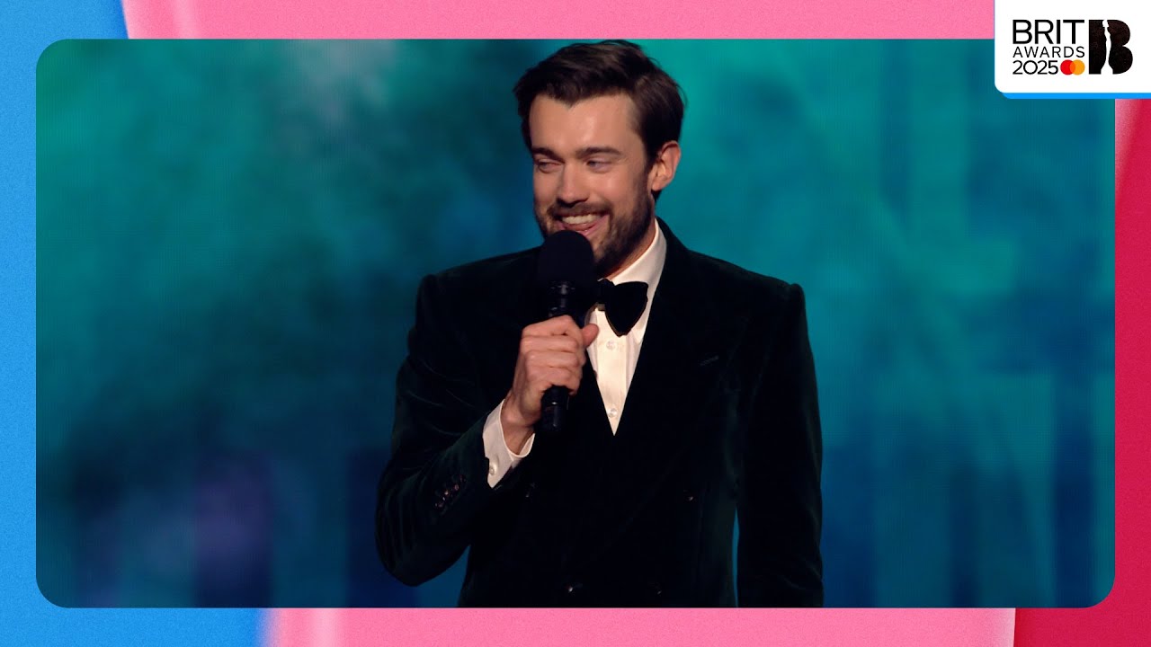 Jack Whitehall BRIT Awards 2025 hosting opening monologue