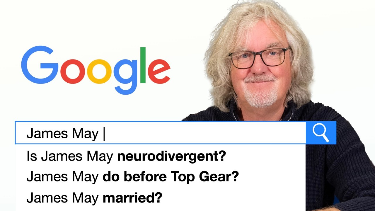 James May answering the internet's most searched questions about himself in 2026