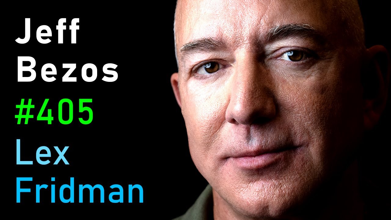 Jeff Bezos on the Lex Fridman Podcast discussing Amazon and Blue Origin in 2023