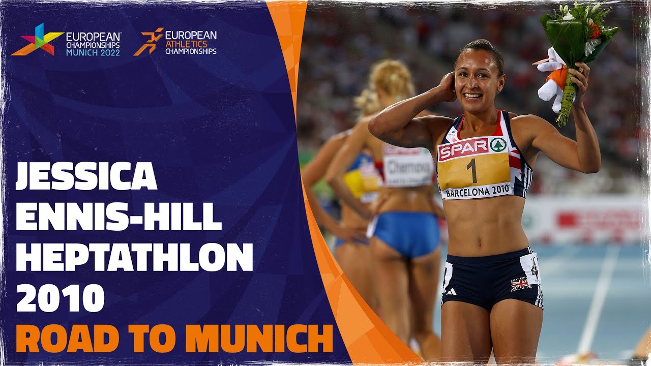 Jessica Ennis-Hill heptathlon competing