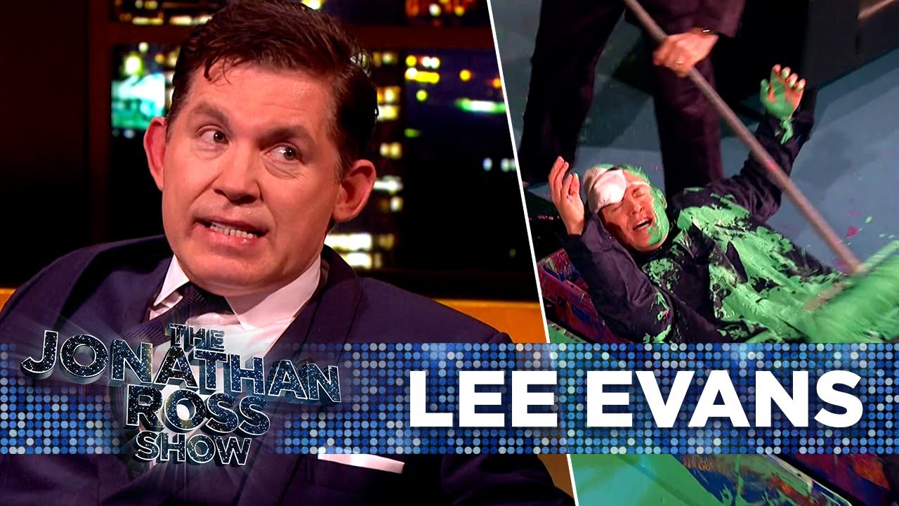 Lee Evans and Jonathan Ross together on The Jonathan Ross Show
