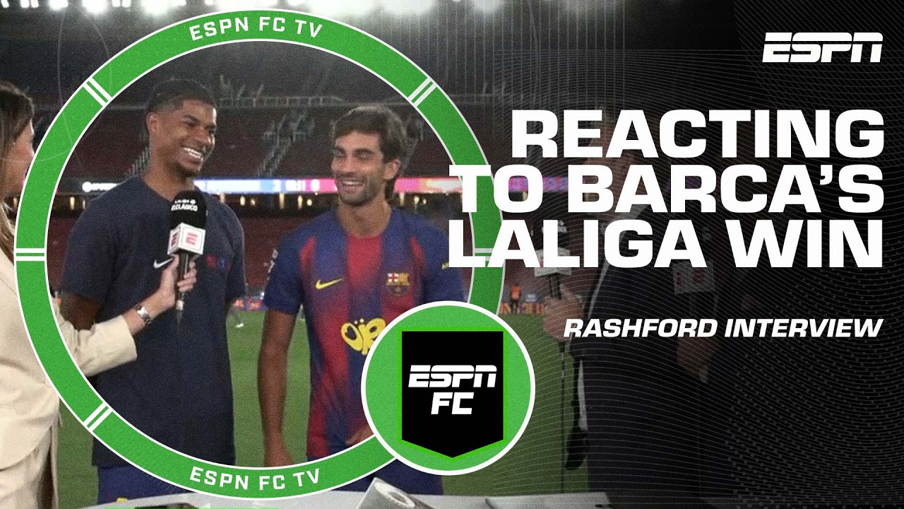 Marcus Rashford Barcelona LaLiga champions 2026