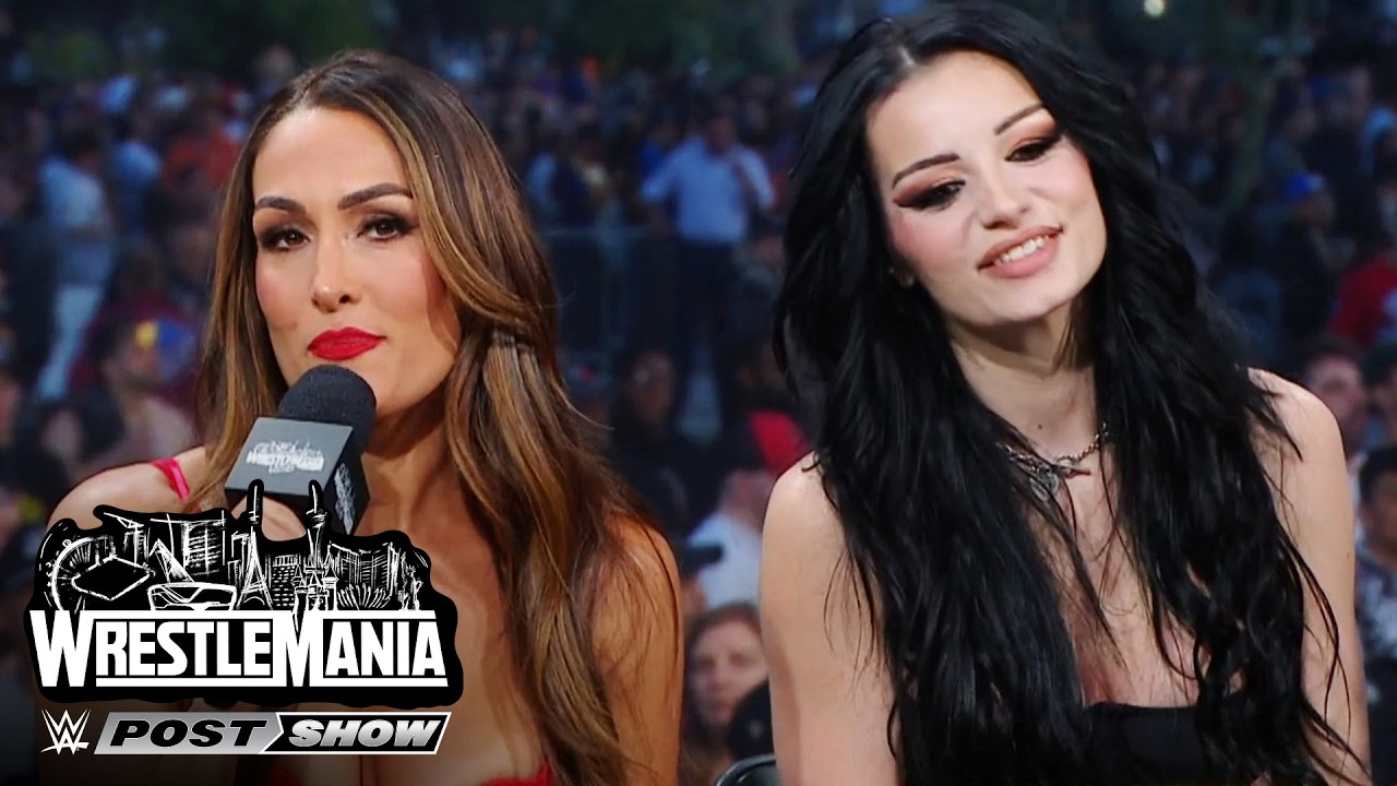 Paige emotional interview after WrestleMania 42 return