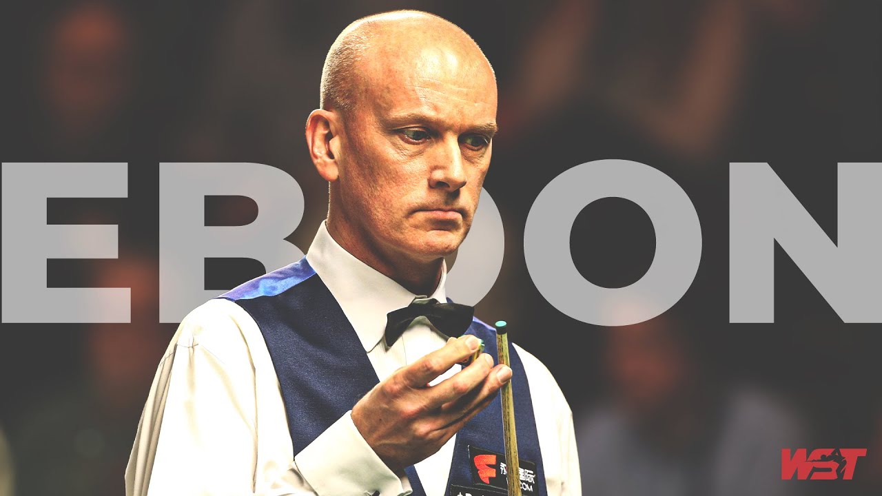 Peter Ebdon winning the 2002 World Snooker Championship after overcoming two deciding frames