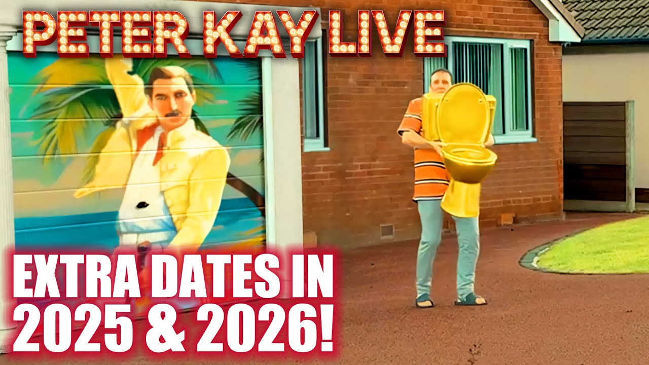 Peter Kay tour announcement 2025 2026
