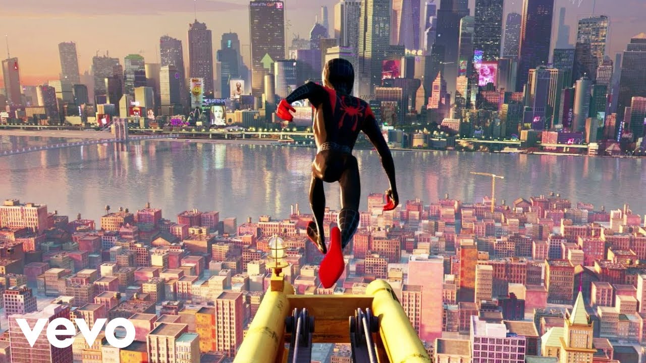 Post Malone and Swae Lee Sunflower from Spider-Man Into the Spider-Verse soundtrack