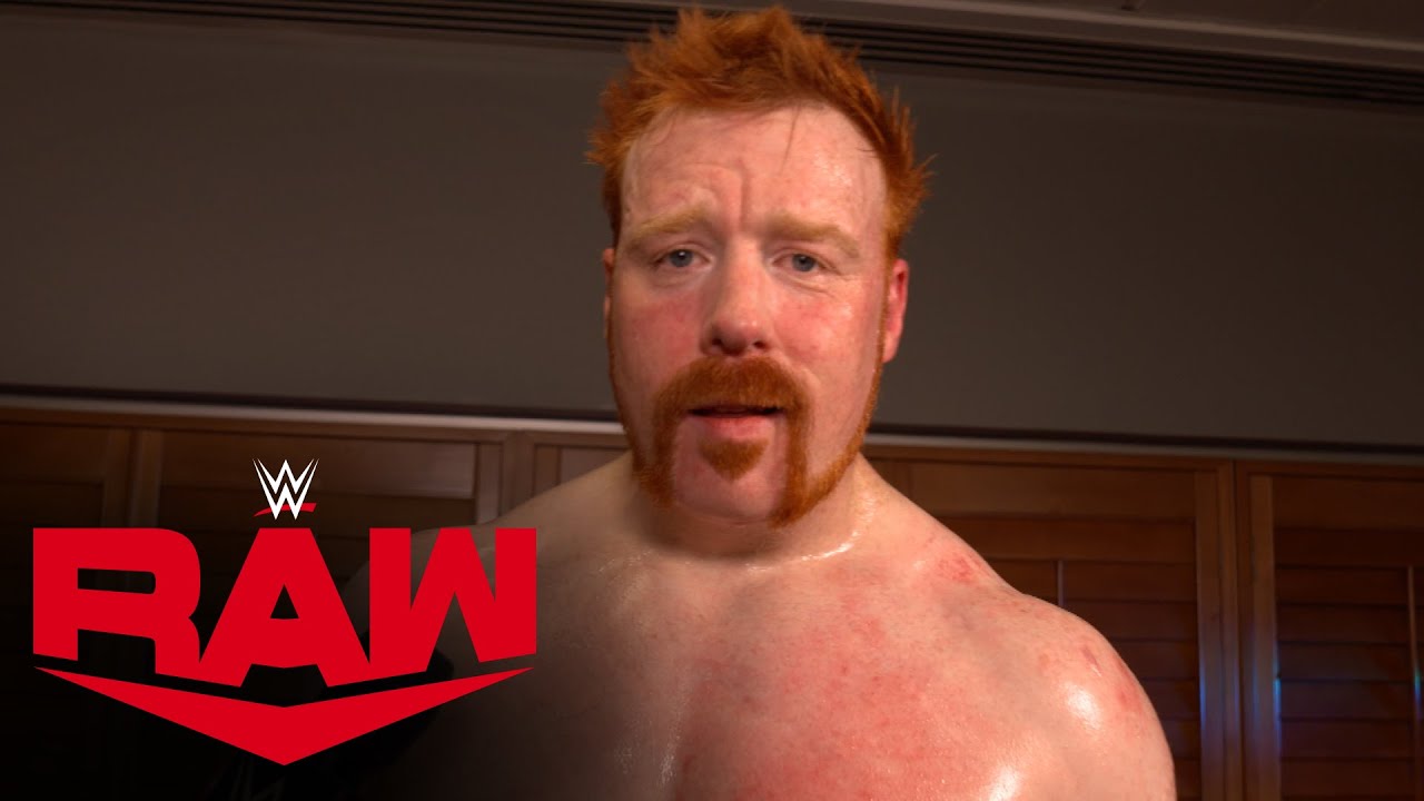 Sheamus on WWE Raw 2024 following his return to active competition
