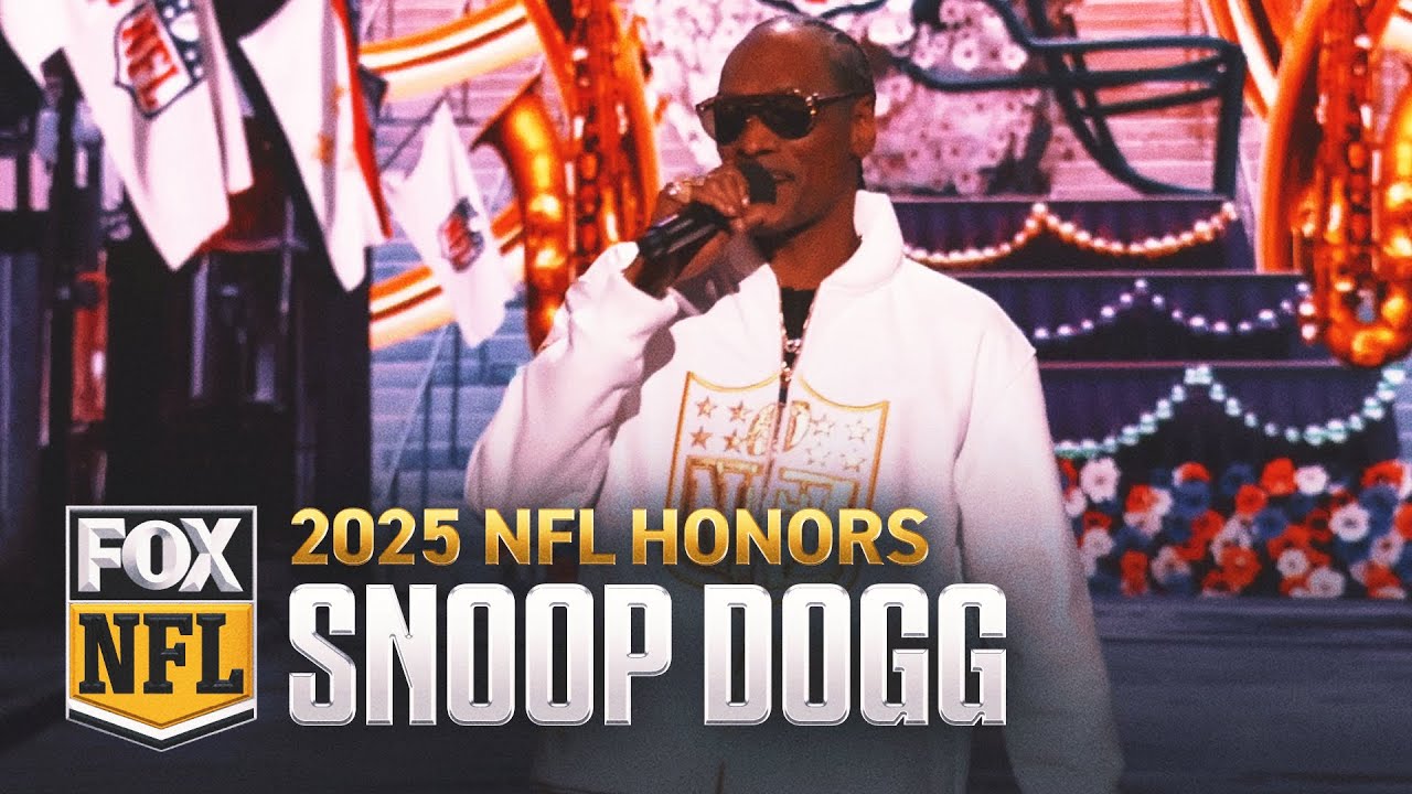 Snoop Dogg NFL Honors 2025 Super Bowl opening monologue
