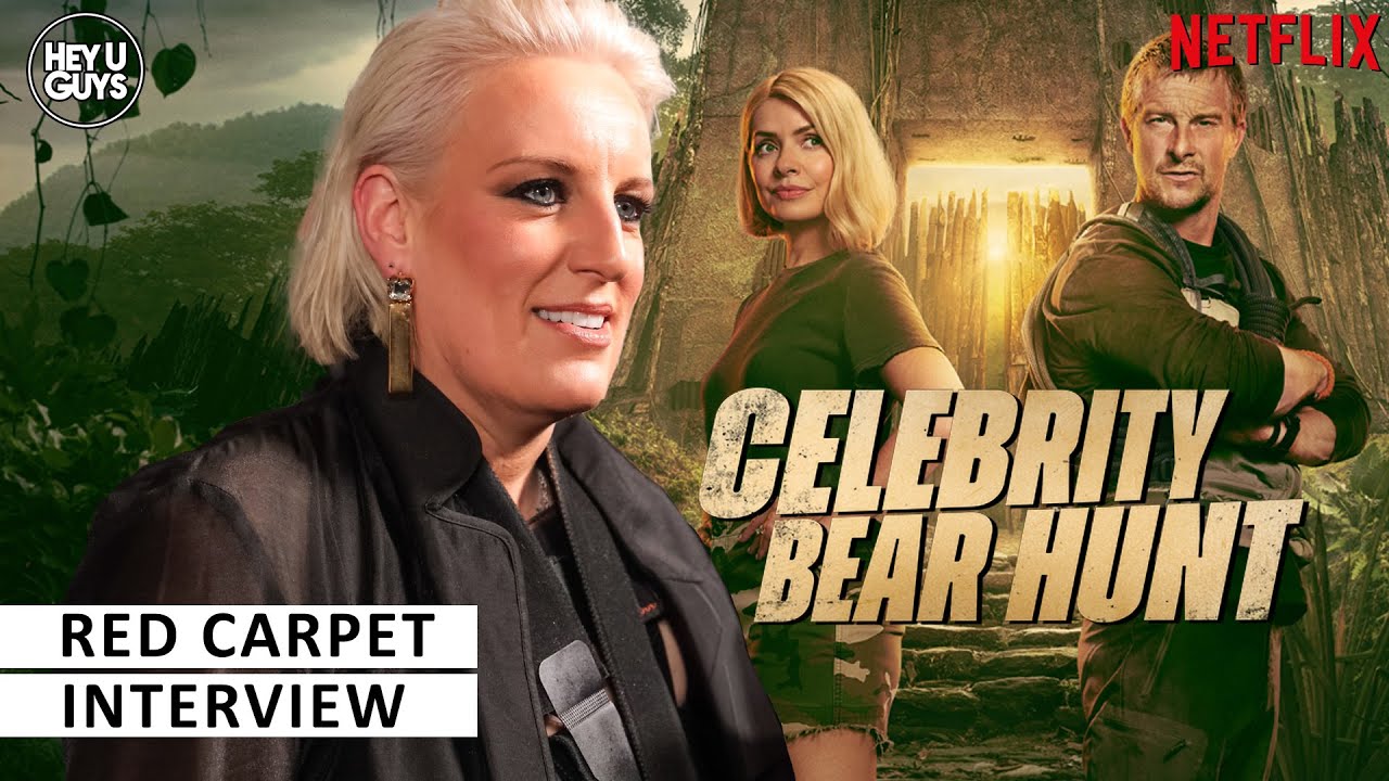 Steph McGovern Celebrity Bear Hunt Netflix red carpet interview