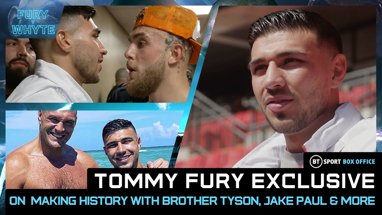Tommy Fury Tyson Wembley boxing interview