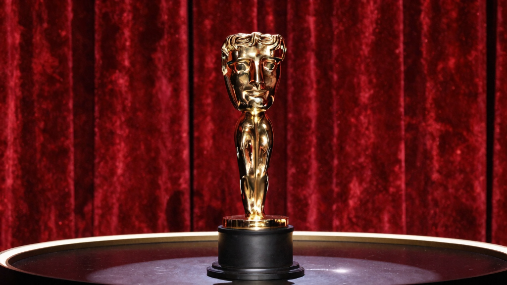 BAFTA Oscar Academy Awards ceremony stage statuette Hollywood prestige event