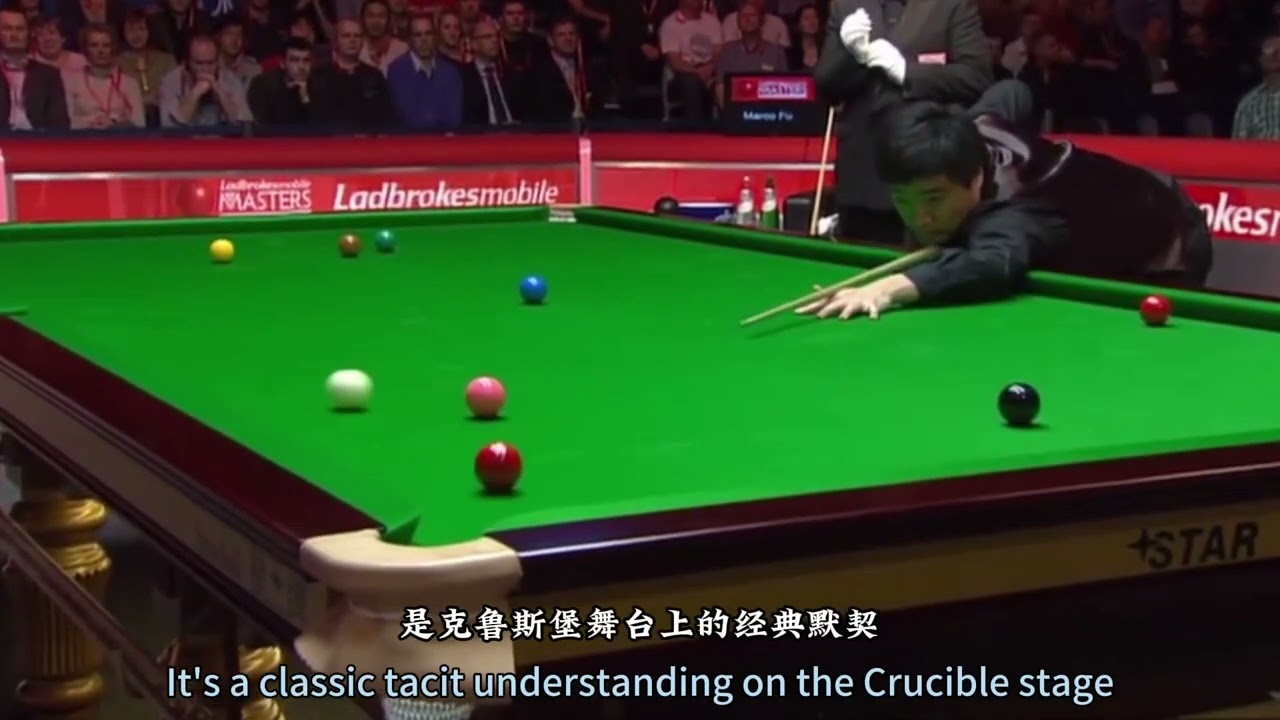 Ding Junhui discussing his signature cue brand evolution
