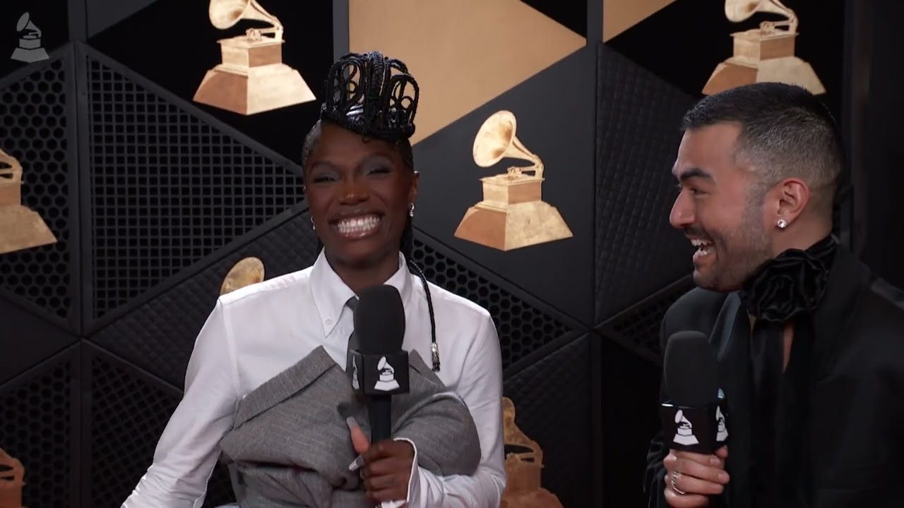 Doechii at the 2025 Grammy Awards interview