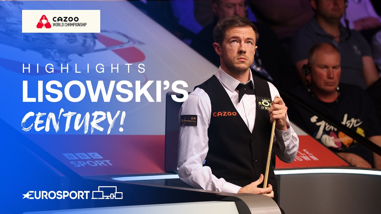 Jack Lisowski plays an outstanding break at the 2024 World Snooker Championship