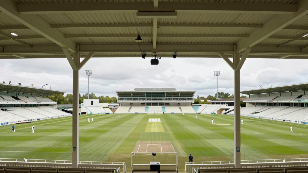 Lancashire cricket English county ground pavilion