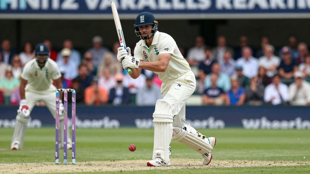 James Anderson bowling at Lord's Cricket Ground