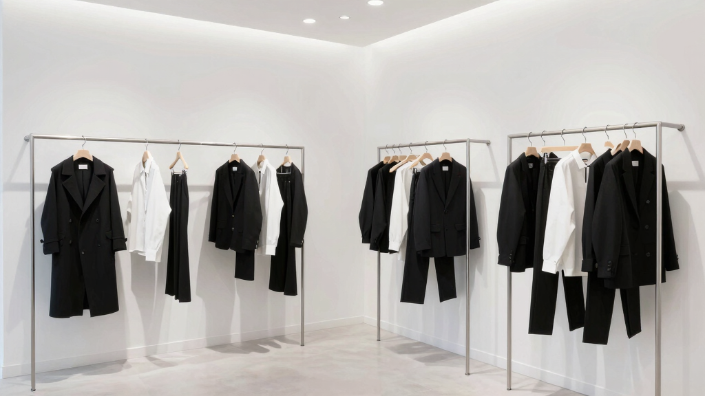 Club Monaco minimalist boutique interior